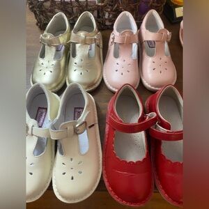 4 pairs of Lamour girls shoes size 10